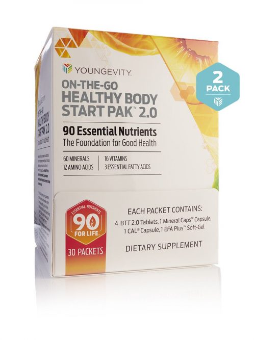 On-The-Go Healthy Body Start Pak™ 2.0(30ct) 2 boxes 1