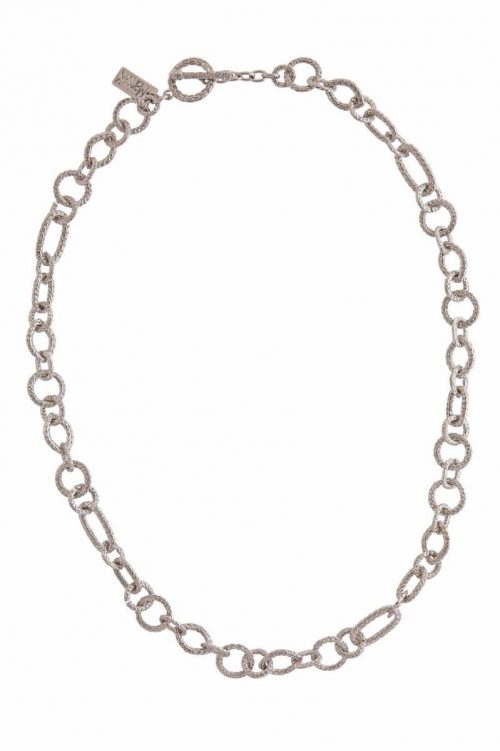 Smart Silver Tone Necklace 1