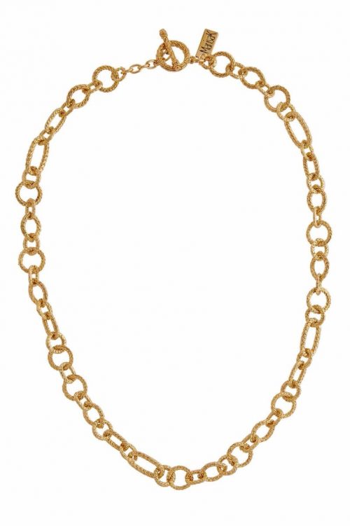 Smart Gold Tone Necklace 1