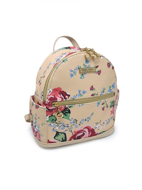 Lennon Antique Floral Backpack 1