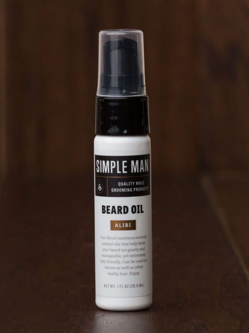 Simple Man Alibi Beard Oil 1
