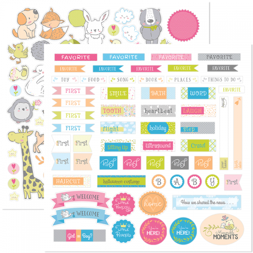 Beautiful Baby Stackable Stickers 1