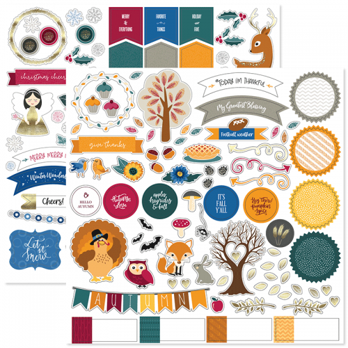 Fall Into Winter Stackable Stickers 1