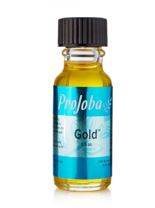 Gold - 100% Pure Jojoba Oil - 0.5 oz. 1