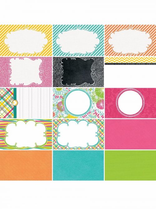 Party Bright's by Katie Pertiet Designer Journal/Mounting Cards 1