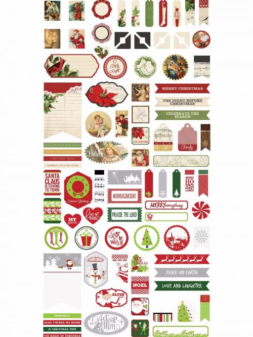 Christmas Joy by Katie Pertiet Accent Stickers 1