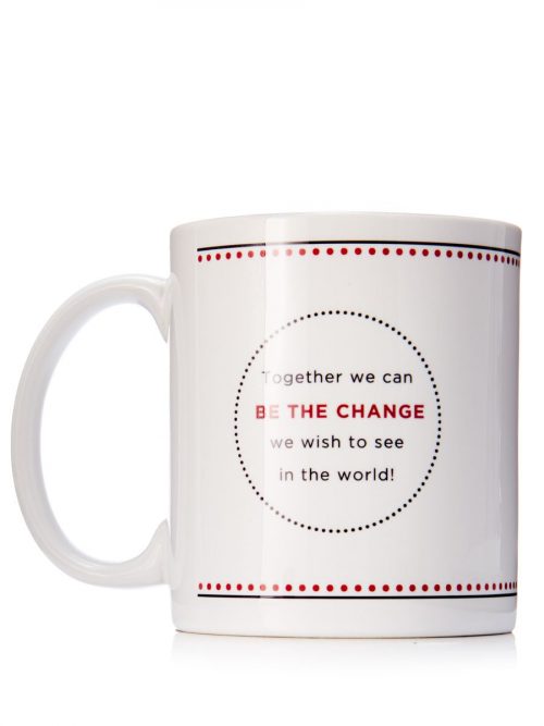 Be the Change Coffee Mug 1
