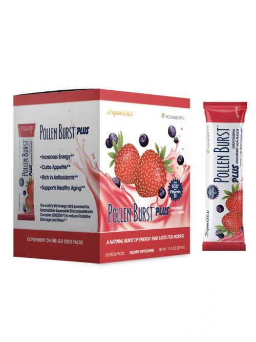 Pollen Burst™ Energy Drink – Strawberry Acai 30 Count Box